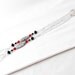 Silver Red and Black Barefoot Sandals