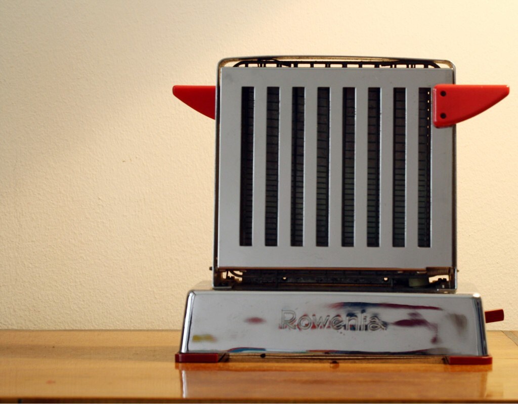Vintage Rowenta Chrome Toaster