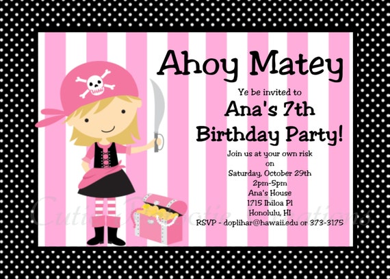 pirate-birthday-invitation-printable-5x7-yellow-pirate-etsy