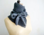 Knit Cowl Pattern, Neck Warmer Knitting Pattern, Scarf Pattern Tutorial