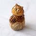 Owl Miniature Figurine