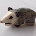 Possum Miniature Handmade Ceramic Figurine