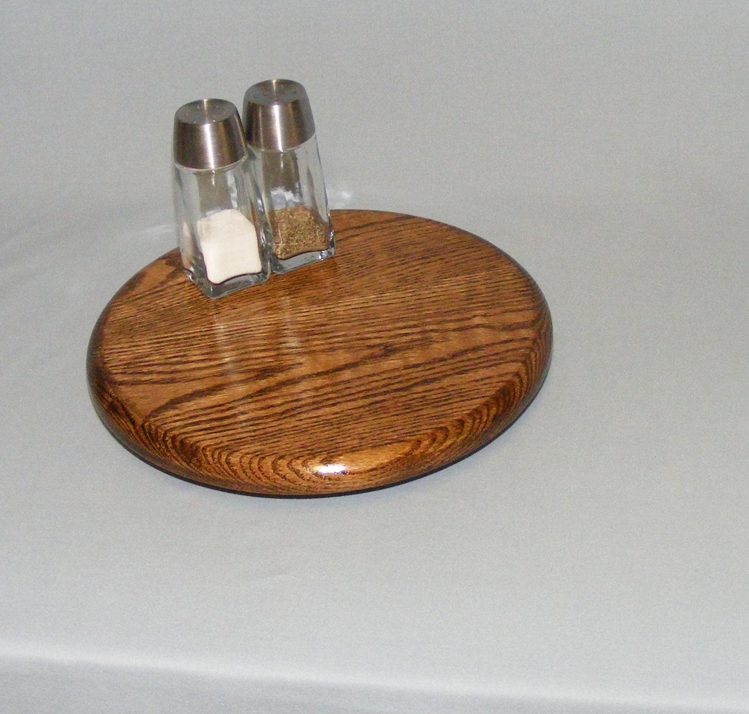 Dark Oak Lazy Susan 10 Inch. Free Shipping