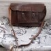 Vintage leather satchel
