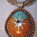 Santo Domingo heishi necklace signed