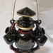 vintage Whiskey decanter with 4 cups made in Japan