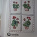 Geraniums Watercolor Card