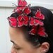 Red Butterfly Headband - rouge, love, romance, kiss