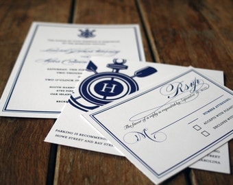Nautical Wedding Invitation Download,Anchor Wedding Invitation Printable, Anchor wedding invitation Template,Preppy Wedding Digital File