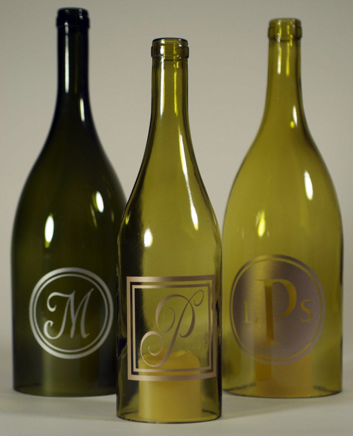 personalized wine bottle hurricane lanterns personalized wine bottle hurricane lanterns