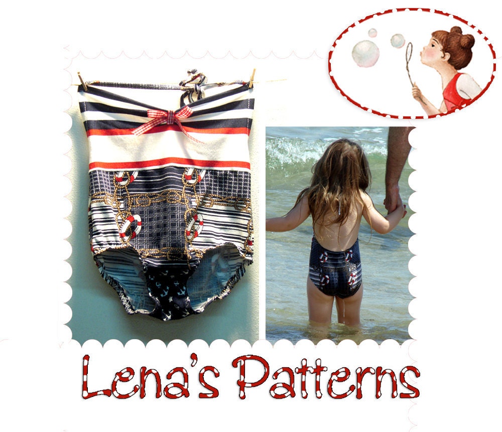 Swimsuit. Sewing. pattern. baby. toddler, kid. PDF. sewing. pattern ...