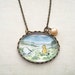Winnie the Pooh with Eeyore Necklace
