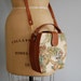 vintage FLORAL TAPESTRY saddle bag