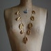 1950s Napier leaf necklace
