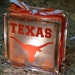 College Themed Lighted Glass Block