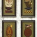 Primitive Folk Art Wool Applique Pattern: SEASONAL DELIVERY - 4 pictures