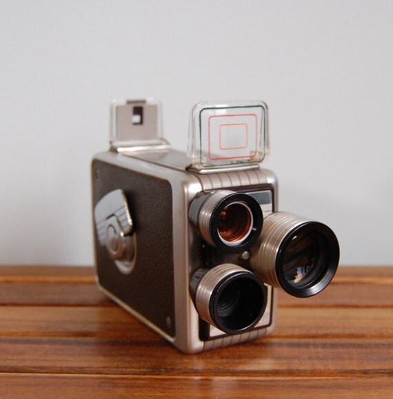 Kodak Brownie Turret 3Lens Super 8 Movie Camera