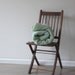 Vintage Seafoam Green Wool Blanket