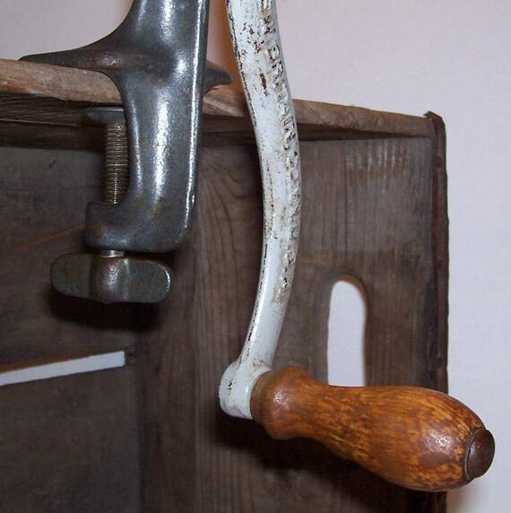 Vintage Meat Grinder Universal No 2 Cast Iron by BarnFlyVintage