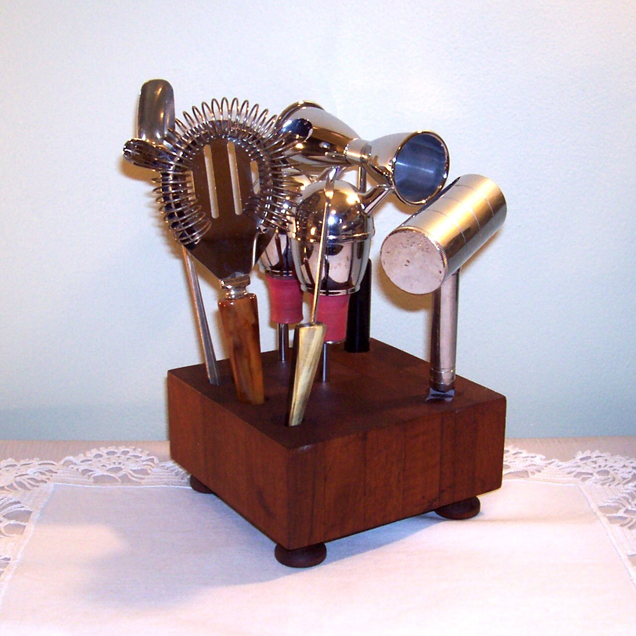 vintage bartender kit