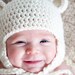 Crochet Baby Teddy Bear Hat You Choose Size and Colors