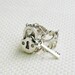 Lock and Key Steampunk Ring in Silver EXCLUSIVE DESIGN