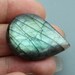 Pear Shimmer Labradorite Cabochon