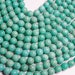 Amazonite gemstone - 10mm round beads -1 full strand - 40 beads - A quality