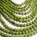 Jade nephrite BC - 8mm round beads -1 full strand - 50 beads -A quality