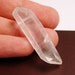 Quartz crystal points top drilled 1 pcs 47mm by 14mm