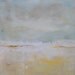 Seascape Beach Original Painting on Canvas- Beautiful LIght 20 x 20