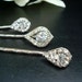LISE Set of Three Hair Rhinestone Pins