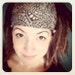Gypsy Wrap by Julie Bartel, Grey Swirl Batik Gypsy Wrap, size M or L - no tie bandana, hair wrap, dread wrap, yoga headband