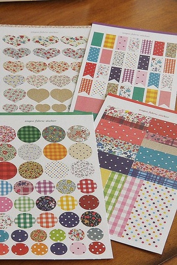 Washi TapeSticker SetJapanese Masking Tape by sugarbsupplies