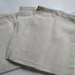 Muslin Cloth Drawstring Bags for gift wrap, storage or stamping set of 10 4x6
