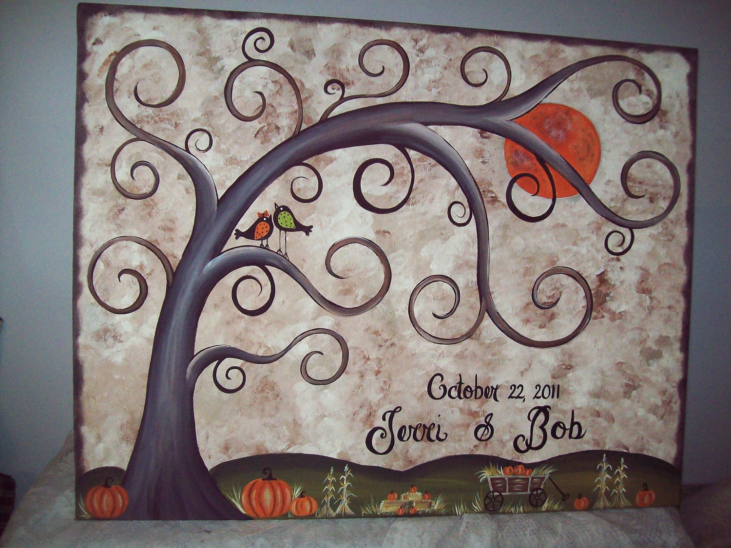 wedding guestbook thumbprint tree canvas 16 x 20 wedding guestbook thumbprint tree canvas 16 x 20