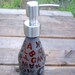 Upcycled/Repurposed Alphabet Soap/Lotion Dispenser
