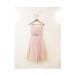 1940s-1950s GORGEOUS floral tulle lace party dress