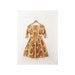 1940s-1950s GARDEN floral cotton dress