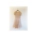 1930s-1940s LACE dusty rose simplistic dress
