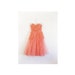 c l e a r a n c e . . . 1940s-1950s SALMON lace gorgeous party dress