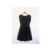 1940s-1950s POLKA DOT chiffon classic dress