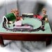Dolls House Miniatures- Miniature Metal Train Layout set