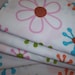 Upcycled Bed Sheet Fat Quarter Fab and Funky Flowers