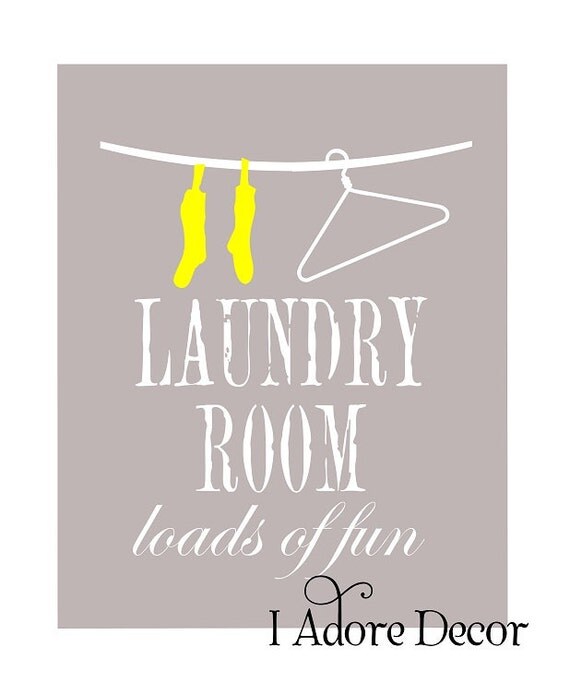 items similar to art print laundry room sayings typography modern chic