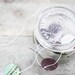 Antique French glass jar, A rare and beautiful glass jar from Bazar Hotel de Ville Paris
