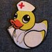 Nurse Duckie Iron on Patch