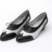Size 9 or 9.5 Oxford Wingtip Spectator shoe lace up two tone black white Dead Stock Vintage