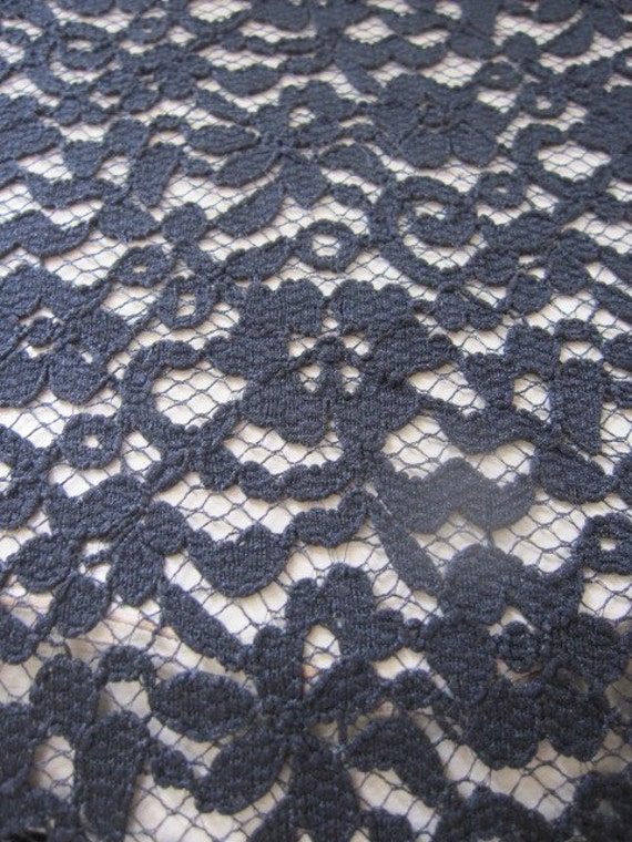 Romantic Black Lace Tablecloth Wedding Table Overlay