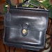 Coach Willis Black Leather Classic Bag Authentic Nice SALE